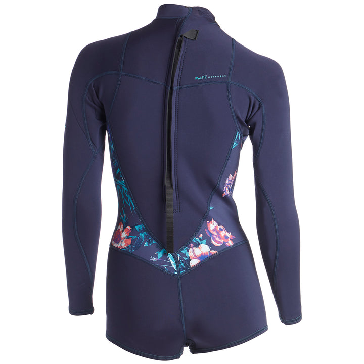 Roxy 2/2 Syncro Back Zip Long Sleeve Back Zip Springsuit - Women's Blue Ribbon