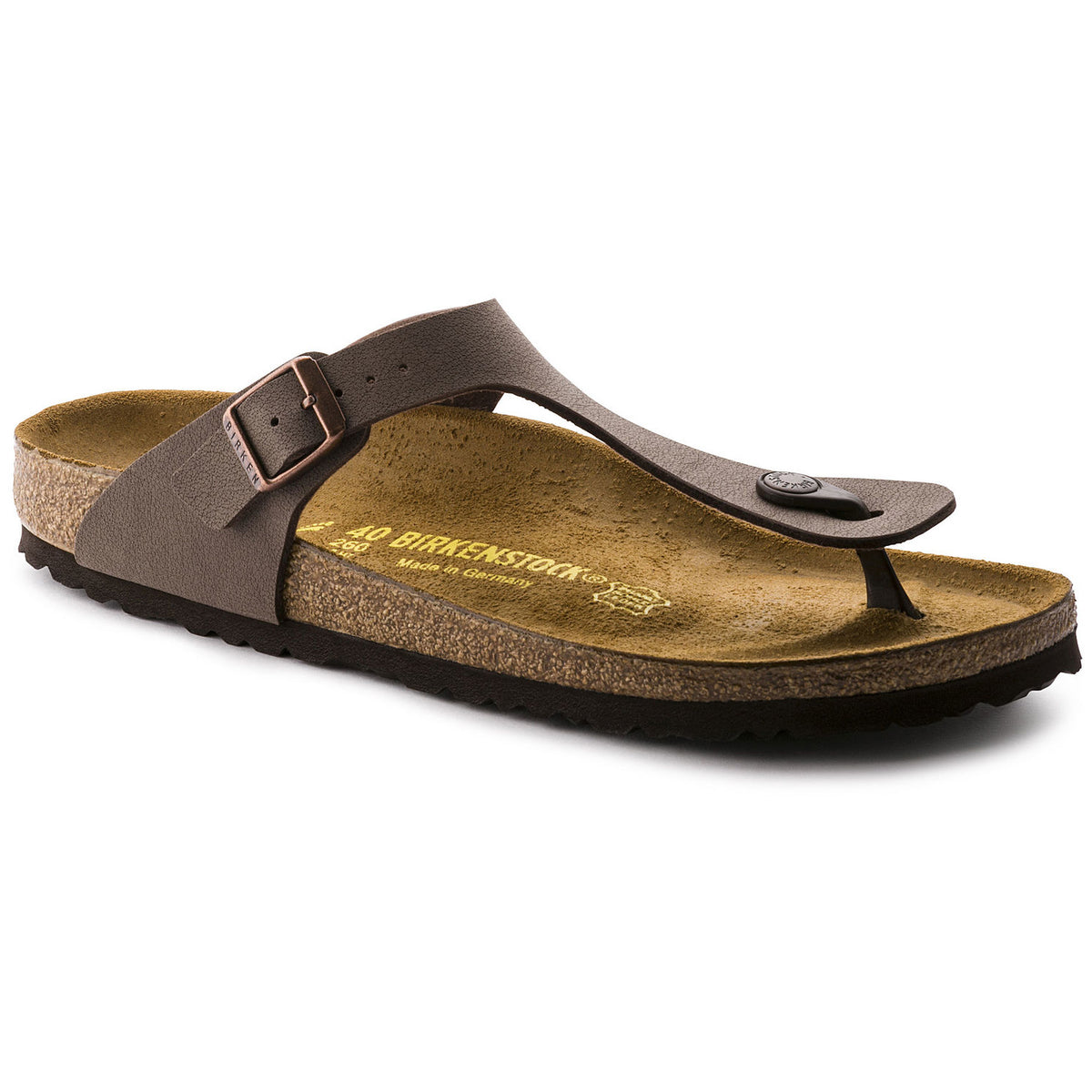 Birkenstock Gizeh Birkibuc Sandals - Women's Mocha