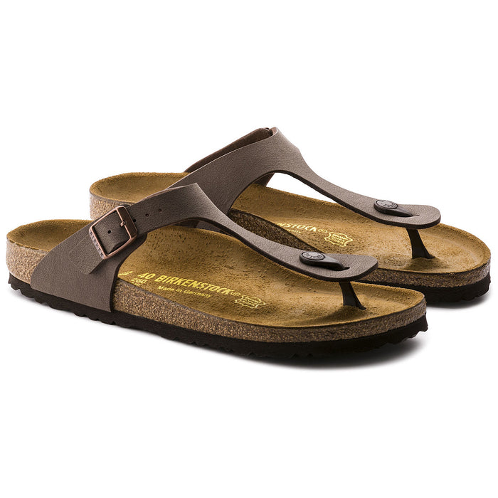 Birkenstock Gizeh Birkibuc Sandals - Women's Mocha