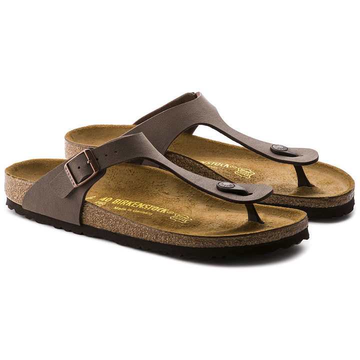 Birkenstock Gizeh Birkibuc Sandals - Women's Mocha