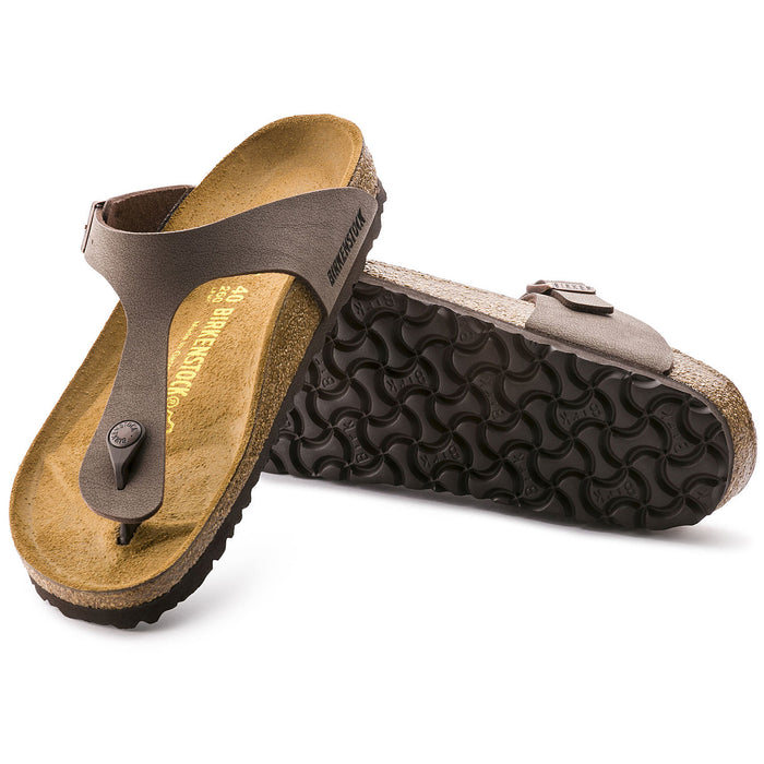 Birkenstock Gizeh Birkibuc Sandals - Women's Mocha