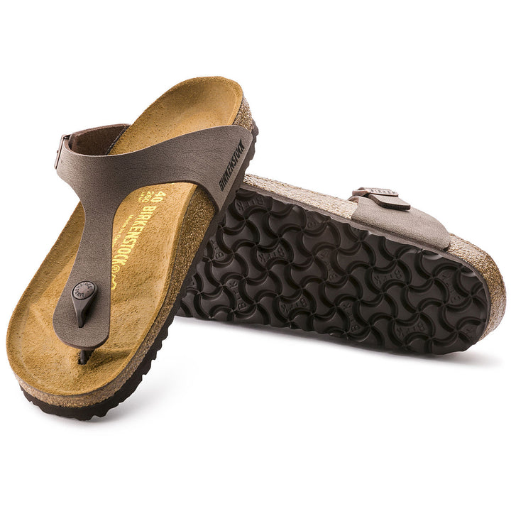 Birkenstock Gizeh Birkibuc Sandals - Women's Mocha