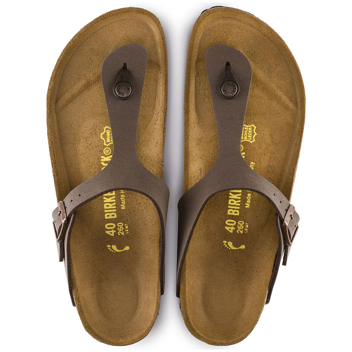 Birkenstock Gizeh Birkibuc Sandals - Women's Mocha