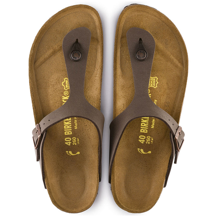 Birkenstock Gizeh Birkibuc Sandals - Women's Mocha