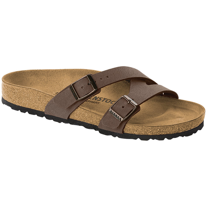 Birkenstock Yao Birkibuc Sandals - Women's Mocha