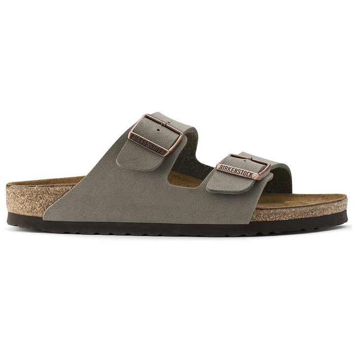 Birkenstock Arizona Birkibuc Sandals - Women's Stone