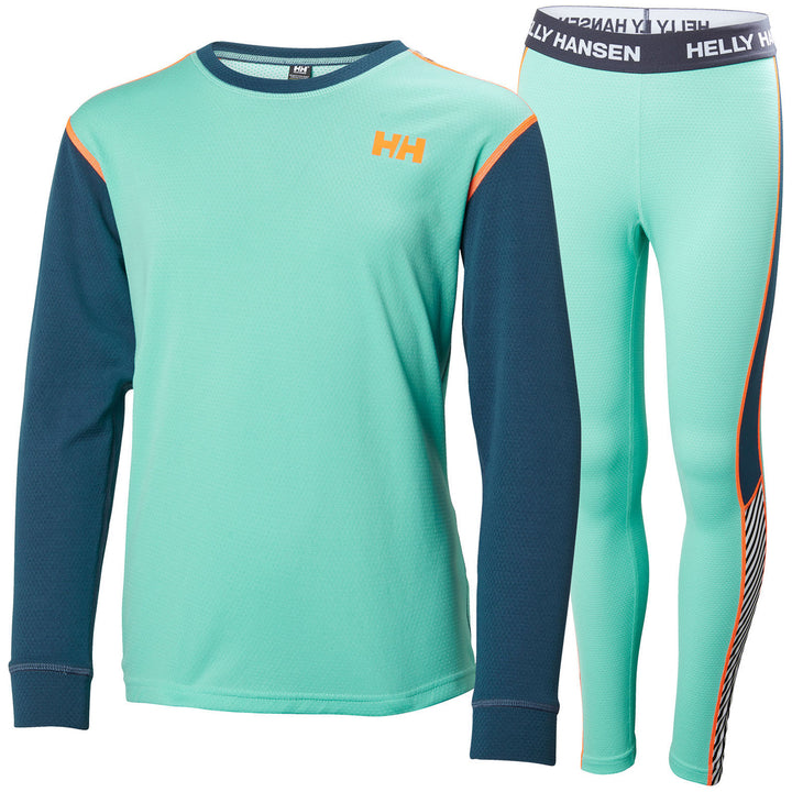 Helly Hansen HH Lifa Active Set - Kids' Pool Blue