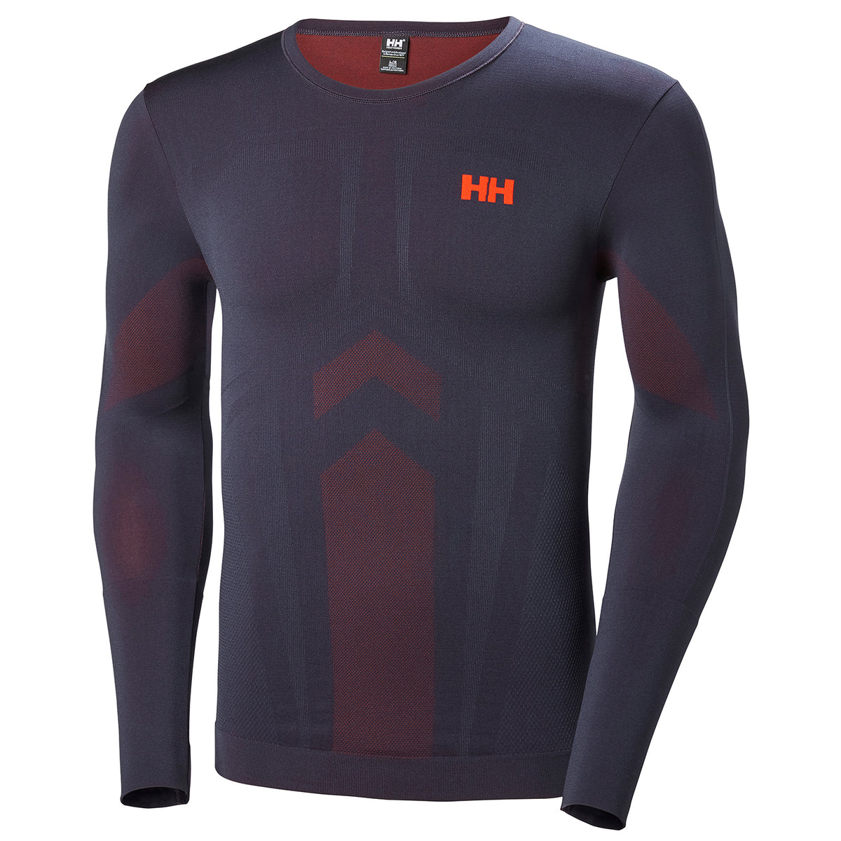 Helly Hansen Lifa Seamless Crew Top Graphite Blue