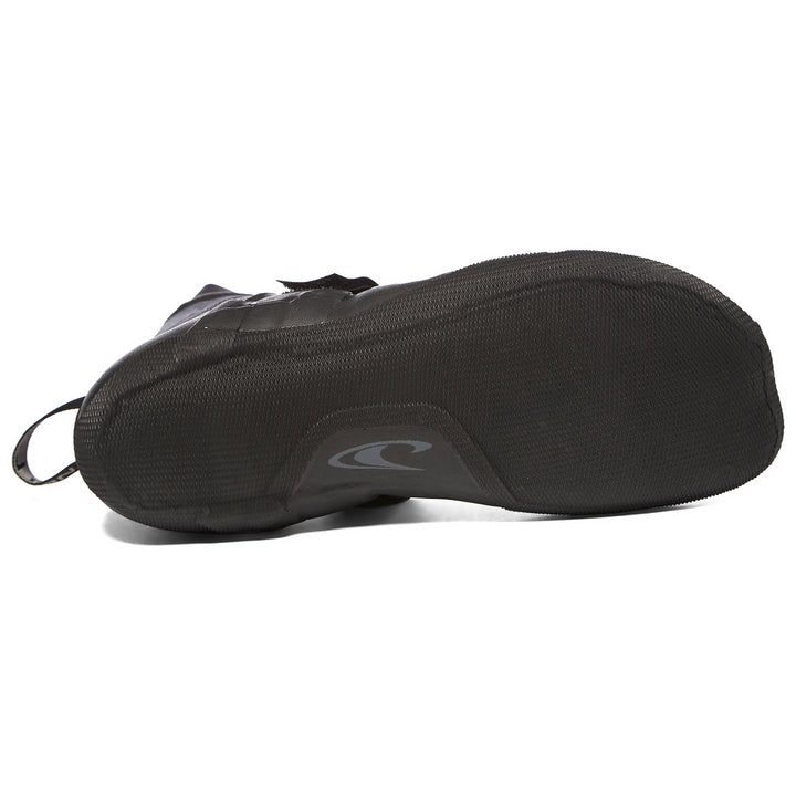 O'Neill 5mm Psycho Tech Round Toe Wetsuit Boots Black