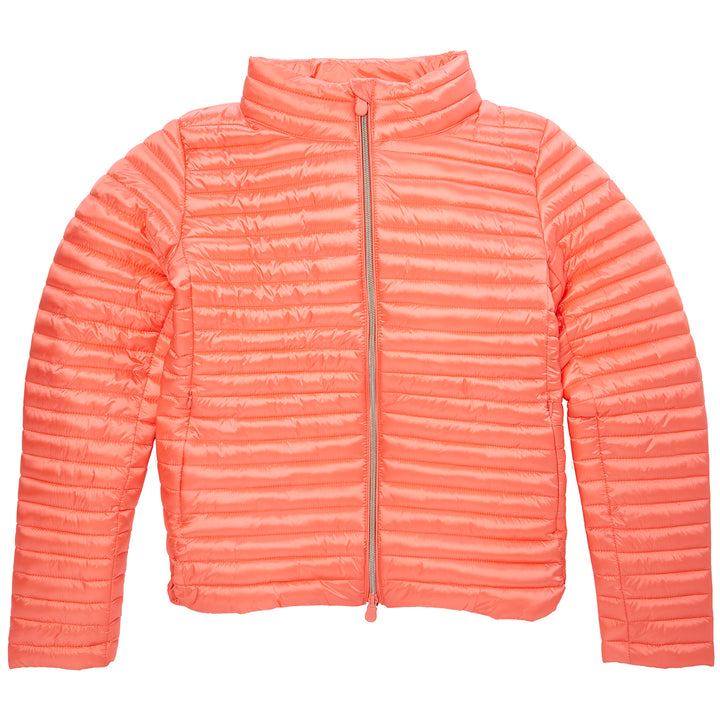 Save the Duck Full Zip Jacket - Women's Coral Orange