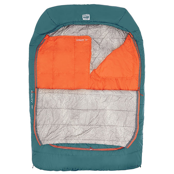 Kelty Tru.Comfort Double Wide 20 Sleeping Bag Deep Teal
