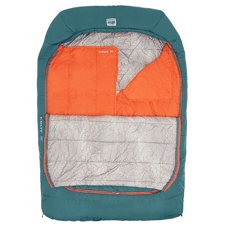 Kelty Tru.Comfort Double Wide 20 Sleeping Bag Deep Teal