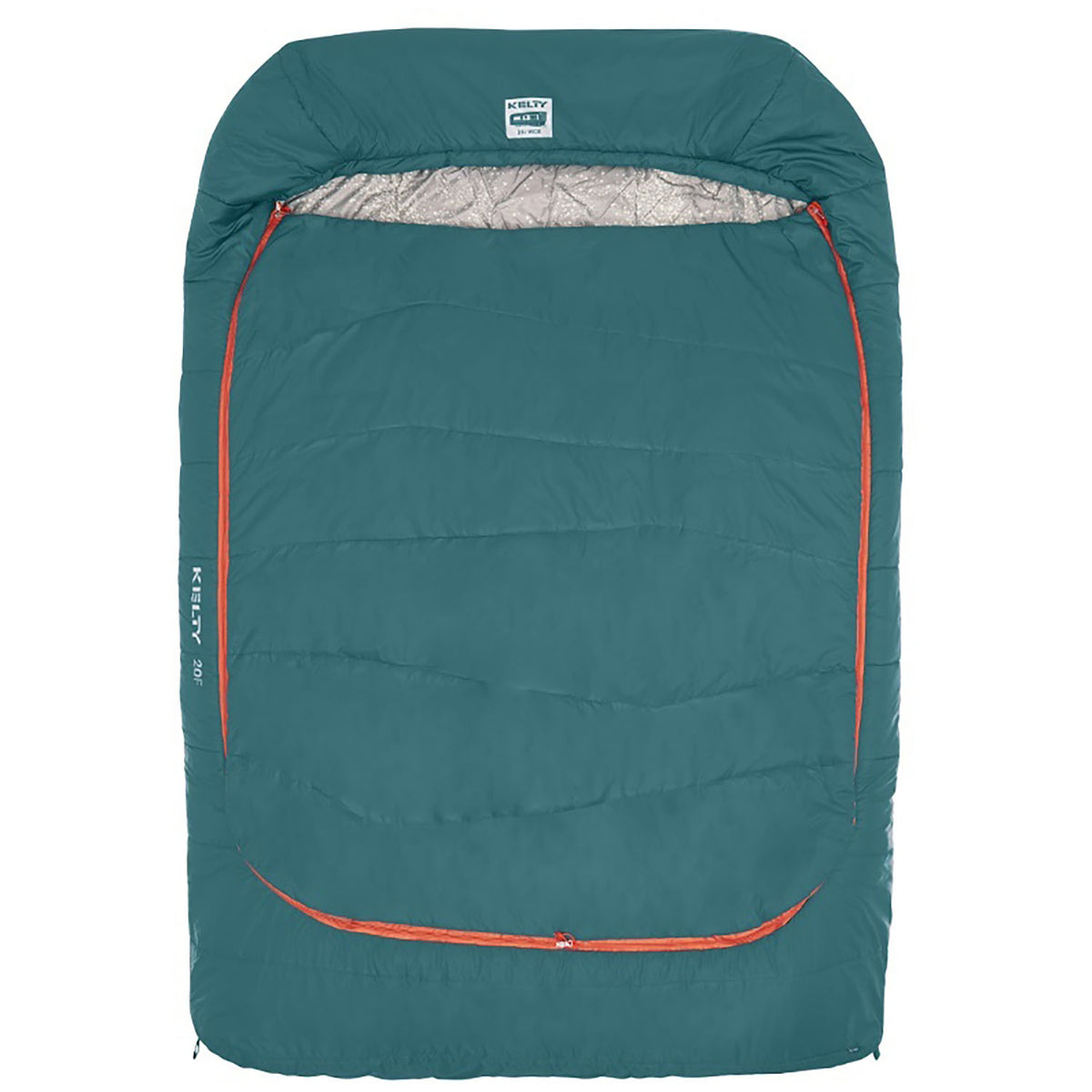 Kelty Tru.Comfort Double Wide 20 Sleeping Bag Deep Teal