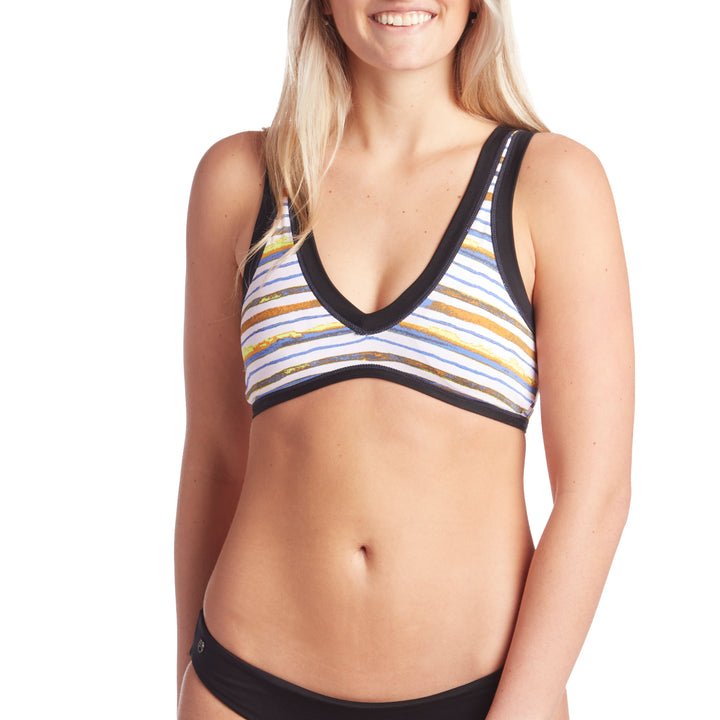 Maaji Midnight Carnival Reversible Bikini Top - Women's Multi
