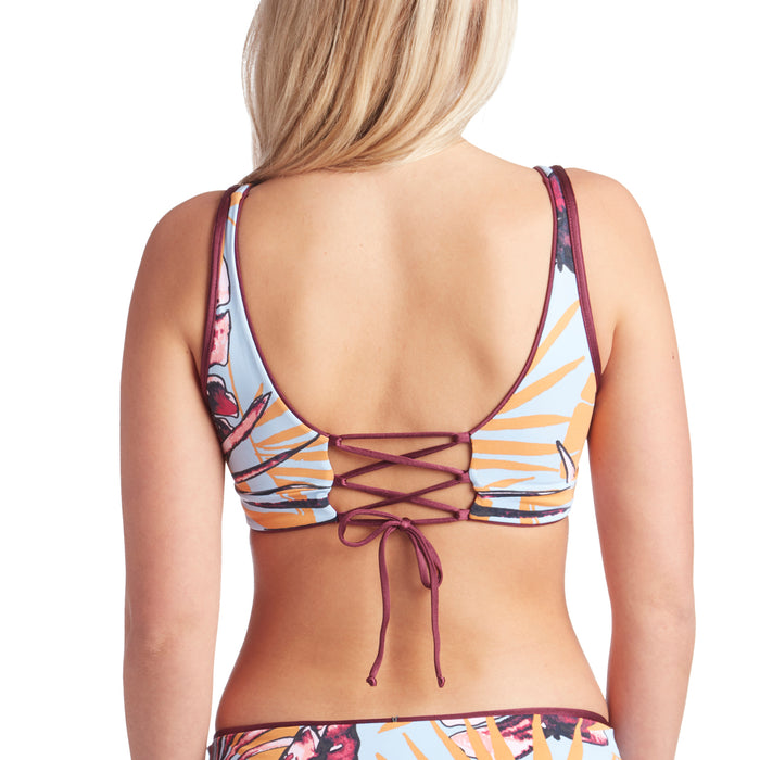 Maaji Beach Plum Allure Reversible Bikini Top - Women's Multi