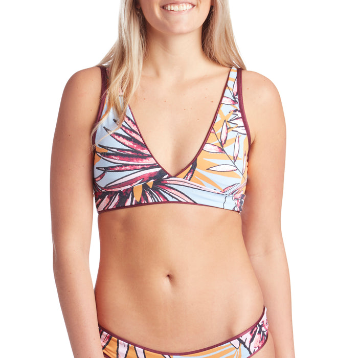 Maaji Beach Plum Allure Reversible Bikini Top - Women's Multi