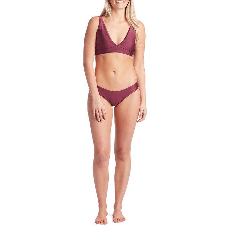 Maaji Beach Plum Sublime Signature Reversible Bikini Bottoms - Women's Multi