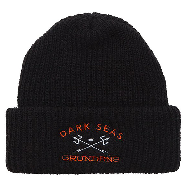 Dark Seas x Grundens Watch Cap Beanie Black