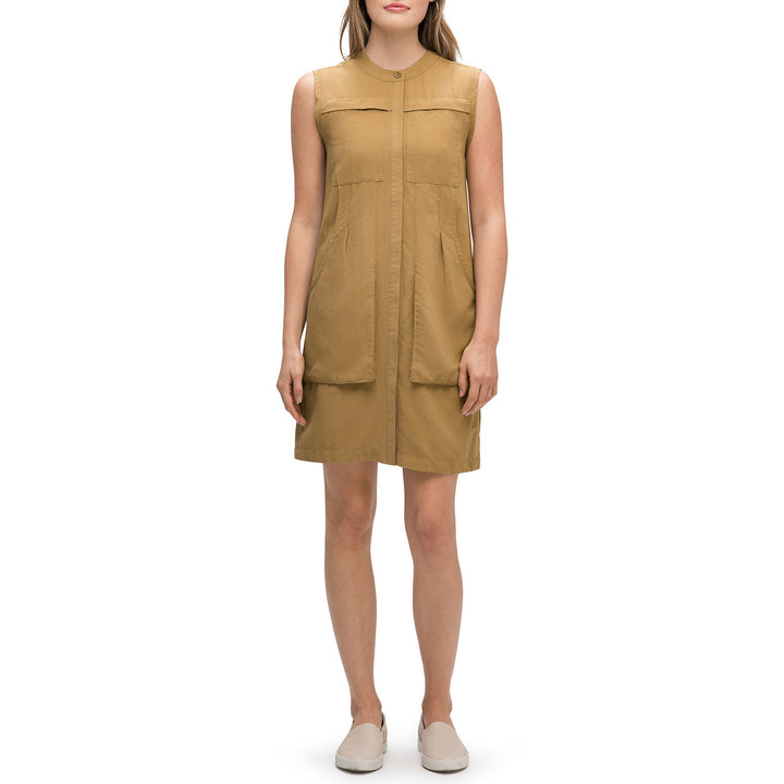 nau Flaxible Sleeveless Dress - Women's Nutmeg