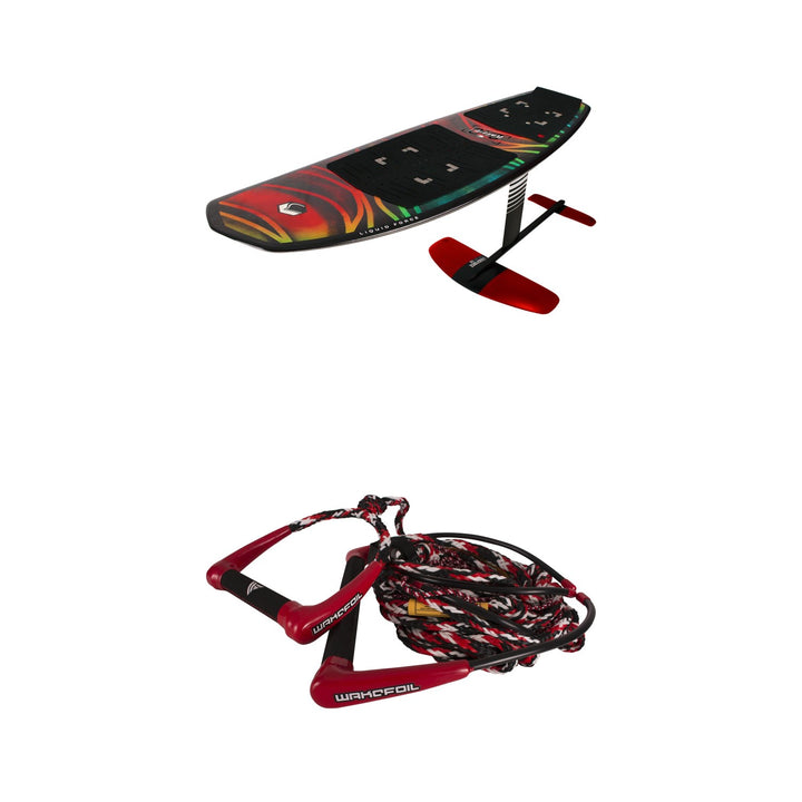 WAKEFOIL 2.0 Wakefoil Package + Dual Handled Versatility Rope 2019