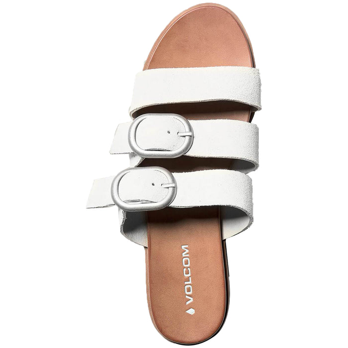 Volcom Buckle Up Buttercup Sandals - Women's Bone