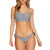 Volcom Plaid Attitude Hipster Bikini Bottoms - Women's Dark Chocolate