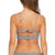 Volcom Plaid Attitude Scoop Bikini Top - Women's Dark Chocolate