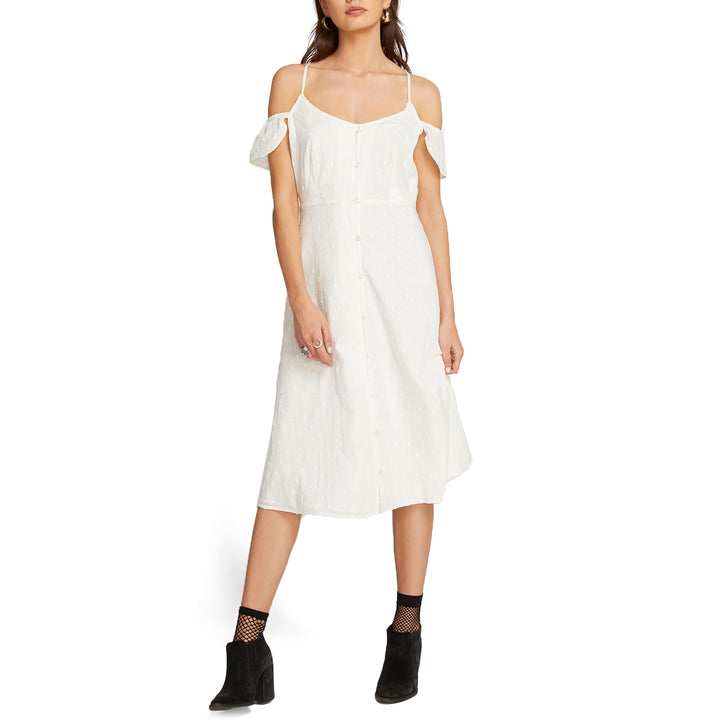 Volcom Winding Roads Dress - Women's Star White