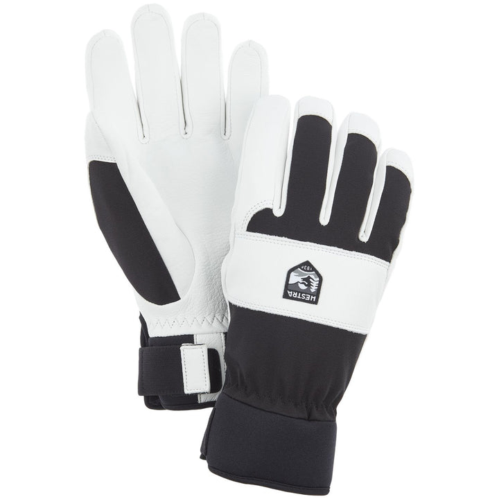 Hestra Vernum Spring Gloves Black/Off White
