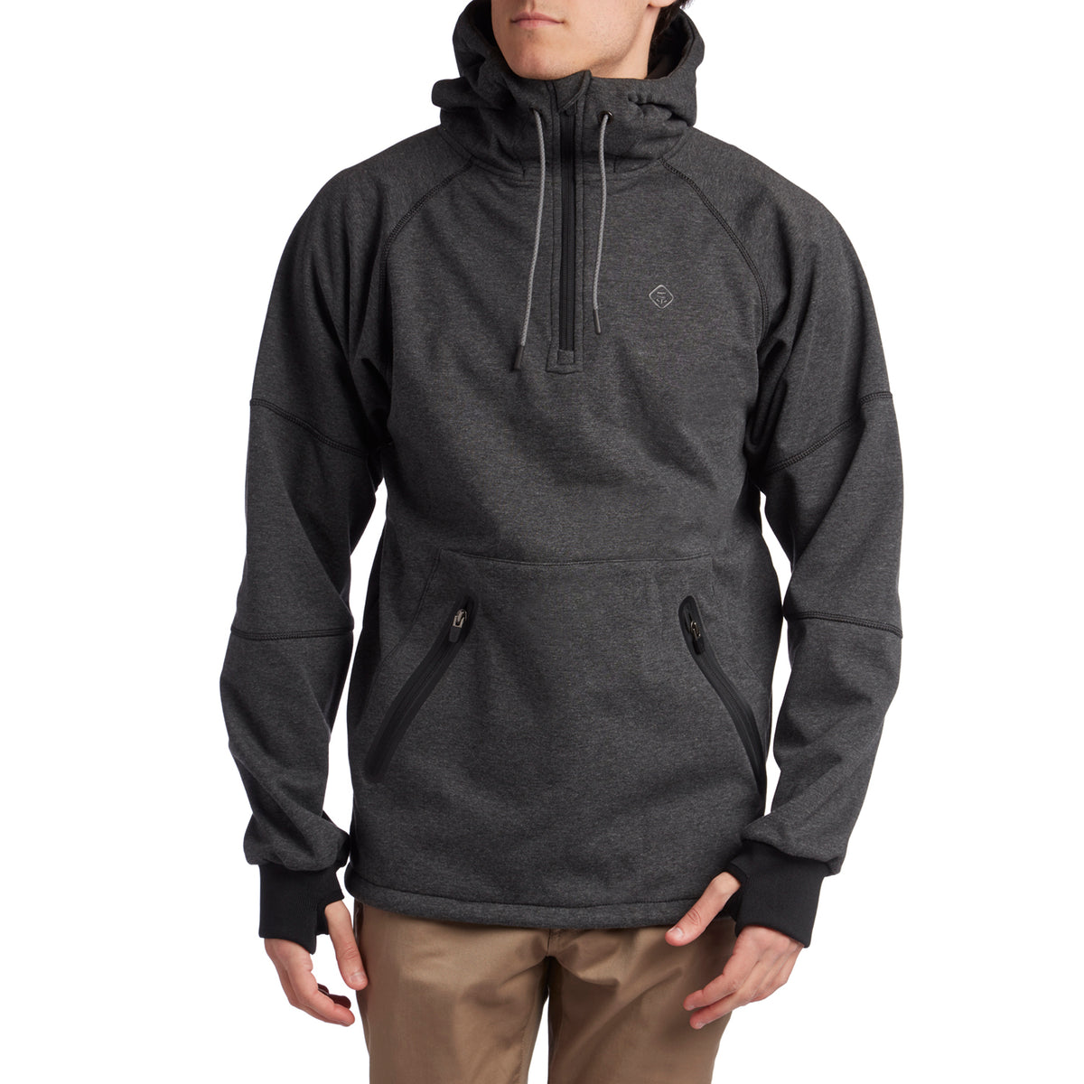 Saga Performance Anorak Black