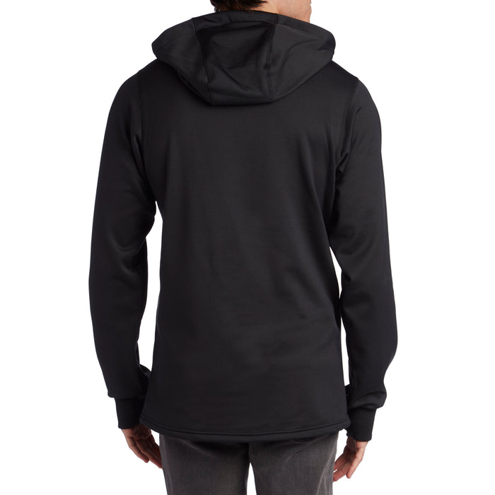 Saga Fleece Riding Pullover Hoodie Black