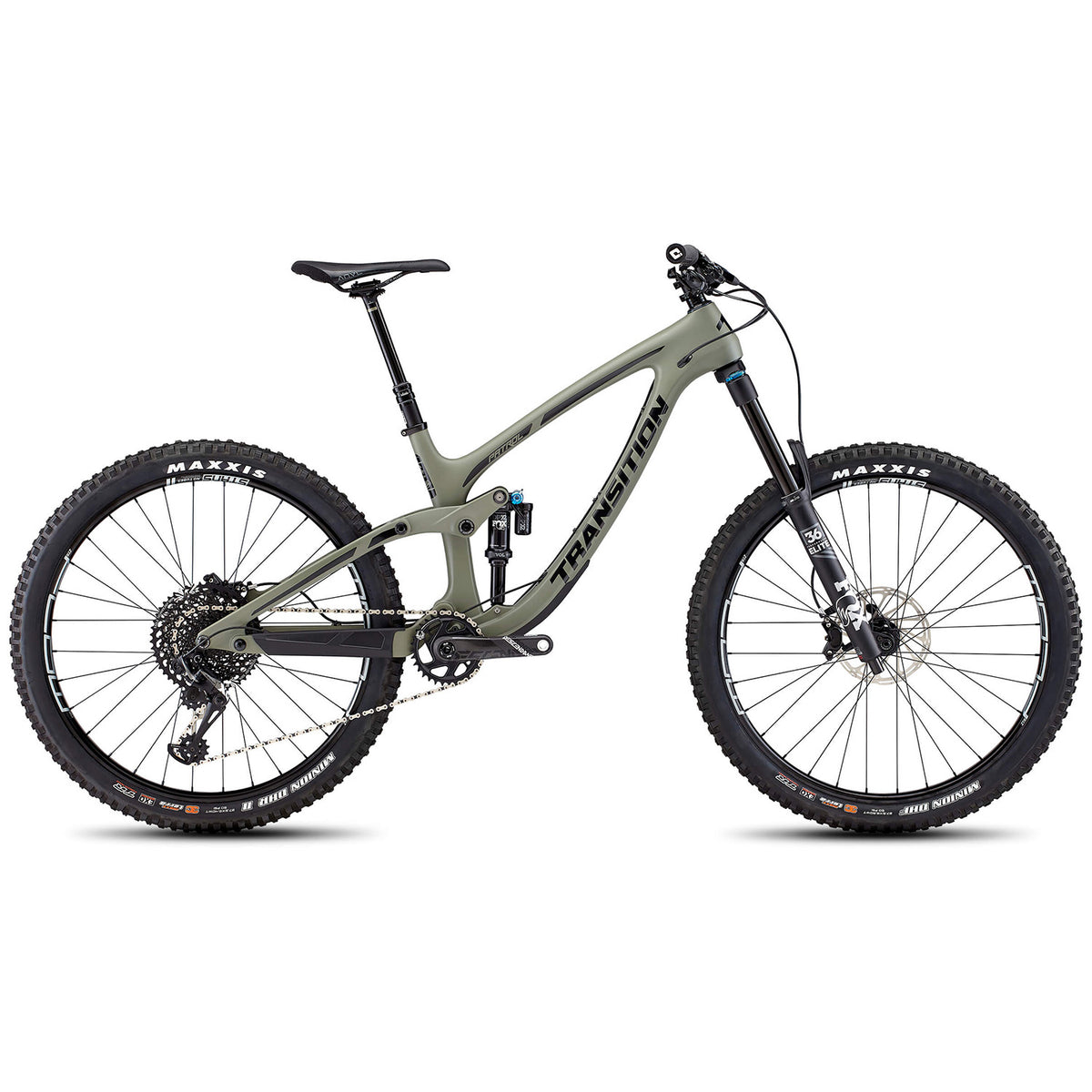 Transition Patrol Carbon X01 Complete Mountain Bike 2019 Sagebrush Grey