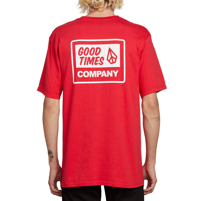 Volcom Is Good T-Shirt True Red