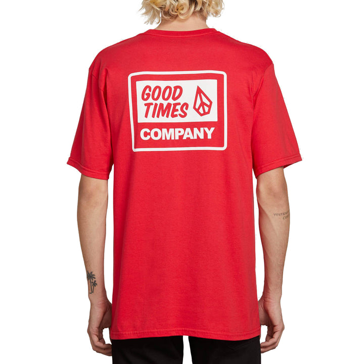 Volcom Is Good T-Shirt True Red
