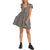 Volcom Making Me Plaid Dress - Women's Black Plaid