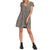 Volcom Making Me Plaid Dress - Women's Black Plaid