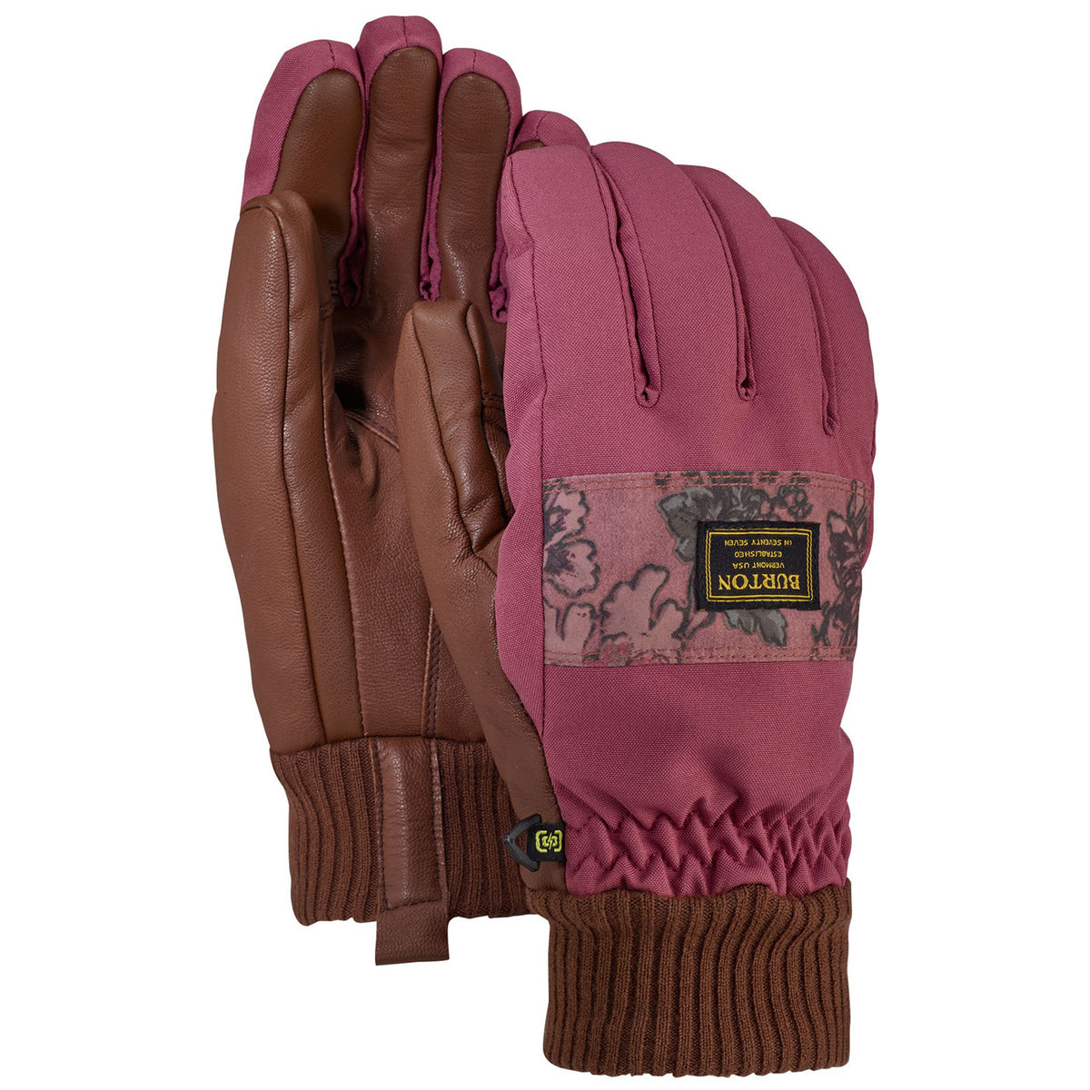 Burton Dam Gloves Rose Brown/Floral Camo