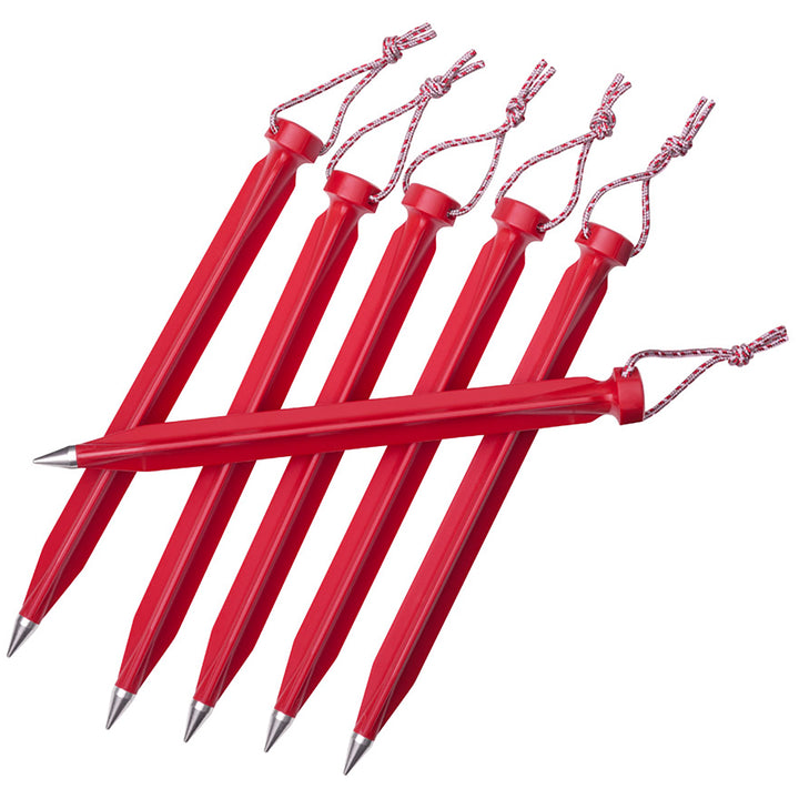 MSR Dart 6" Tent Stake Kit Red