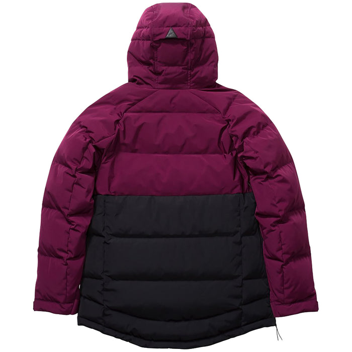 Holden Side Zip Puffer Jacket - Women's Sangria/Black