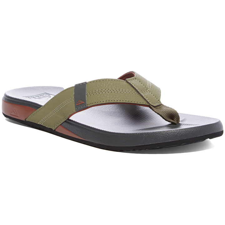 Reef Cushion Phantom Sandal Olive/Red