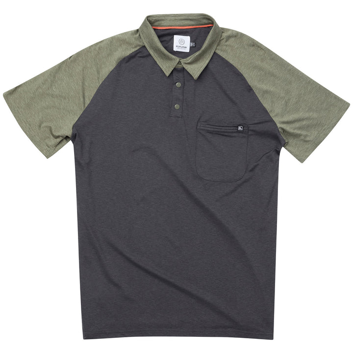 Flylow Lopez Polo Shirt Black/Herb