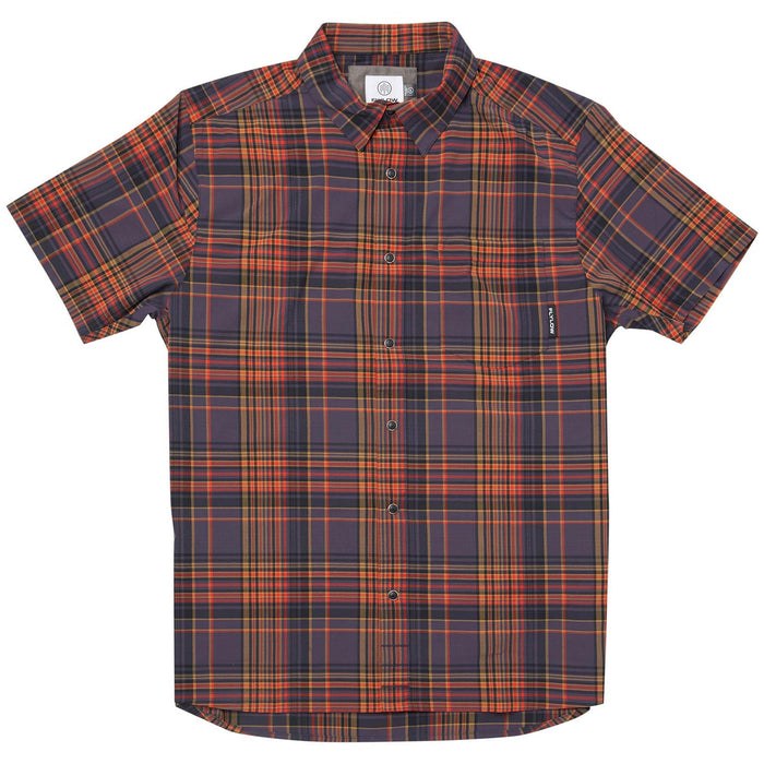 Flylow Anderson Short-Sleeve Shirt Shadow (Plaid)