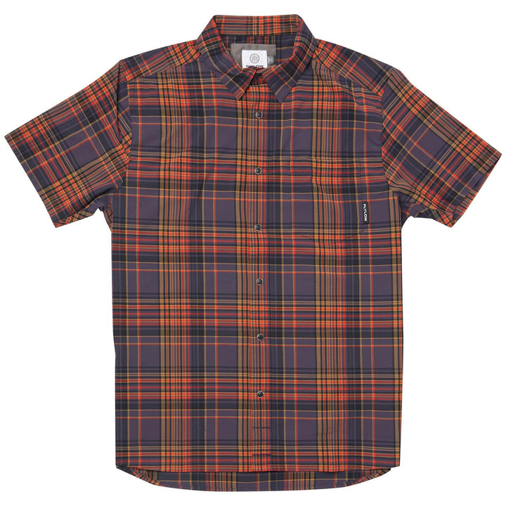 Flylow Anderson Short-Sleeve Shirt Shadow (Plaid)