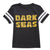 Dark Seas Resort Football T-Shirt - Women's Black