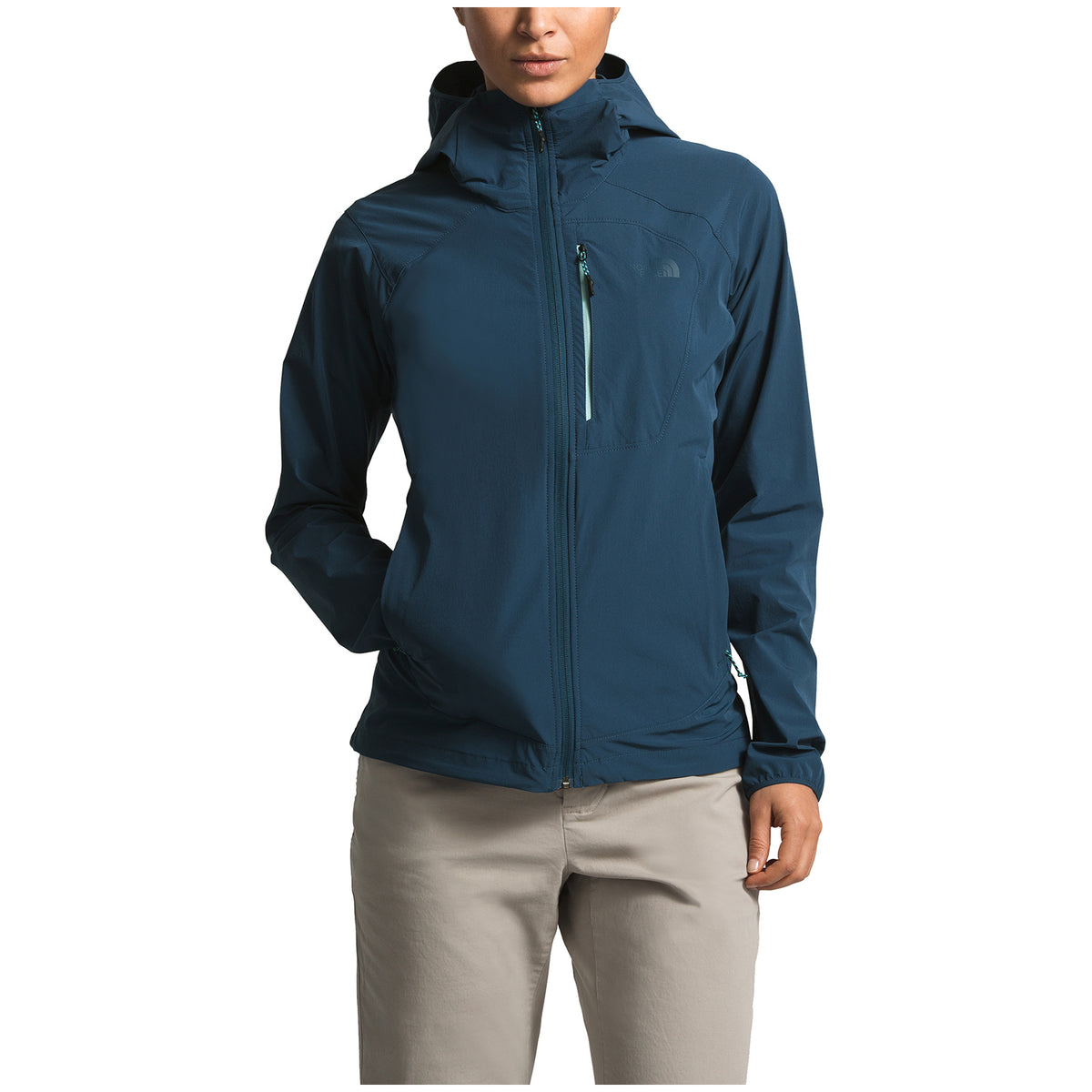 The North Face North Dome Stretch Wind Jacket - Women's Blue Wing Teal