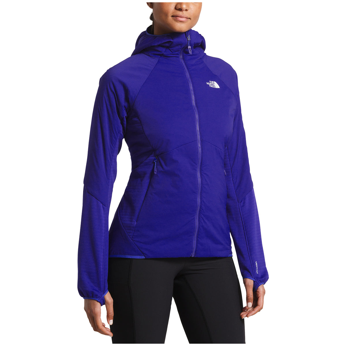 The North Face Ventrix LT Fleece Hybrid Hoodie - Women's Aztec Blue/Aztec Blue