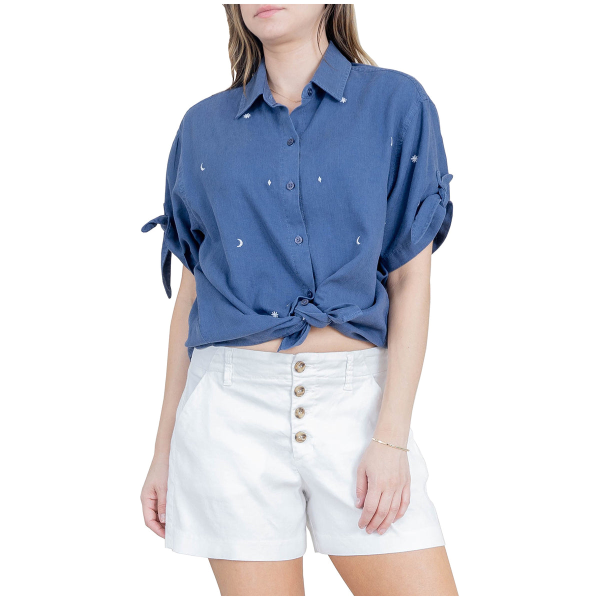 Level 99 Brie Shirt - Women's Oxford Blue