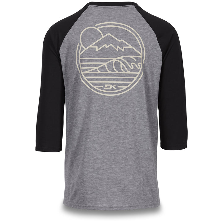 Dakine Well Rounded 3/4 Raglan Tech Tee Black