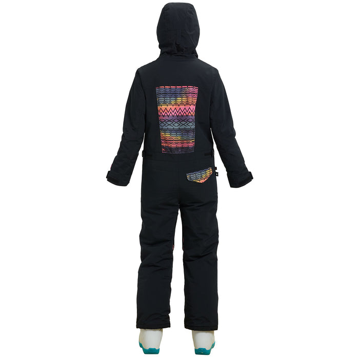 Burton Game Piece One Piece Suit - Girls' True Black/Technicat Dream