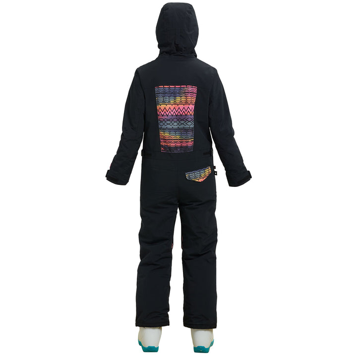 Burton Game Piece One Piece Suit - Girls' True Black/Technicat Dream